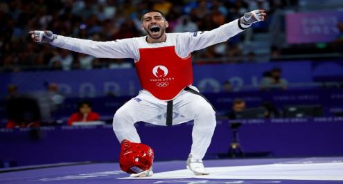 صاحب الميدالية الوحيدة للأردن ليلا كورة: تنظيم الأولمبياد لم يكن جيدًا.. ومصر تمتلك المواهب